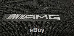 AMG Tapis de Sol Mercedes Classe C W205 C205 Coupé/Cabrio Noir Neuf & Original