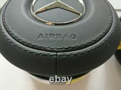 Airbag Volant Amg Mercedes Classe C W205 / Glc W253 2019- Original Leather