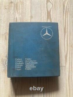 Catalogue Original Mercedes Couleurs et capitonnages