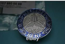 Genuine Mercedes-Benz W126 SEC R107 SL Bonnet Badge A1078800088 ORIGINAL RARE