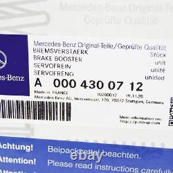 MERCEDES-BENZ E W211 Maître-cylindre Frein A0004300712 Neuf Original