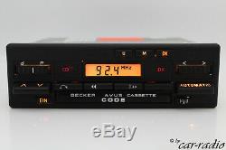 Original Becker Avus Cassette Code Être 0778 Autoradio Radio A0028204286