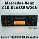 Original Mercedes Audio 10 BE3100 Cassette W208 Radio Classe CLK Autoradio 1-DIN
