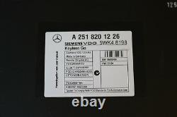 Original Mercedes Benz Commande Siemens VDO A2518201226 5WK48198 Keyless Go