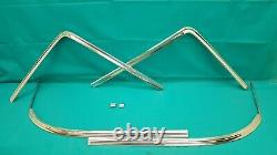 Original Mercedes-Benz W108 W109 Lunette Arrière Chrome Moulure Rahme Complet