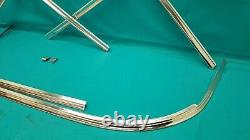 Original Mercedes-Benz W108 W109 Lunette Arrière Chrome Moulure Rahme Complet