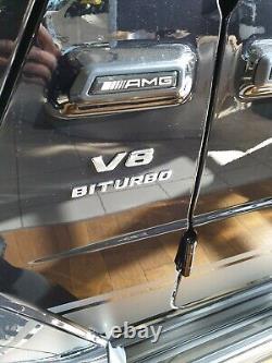 Original Mercedes G63 Amg V8 Biturbo Badge V8 Biturbo A4638172600 Neuf