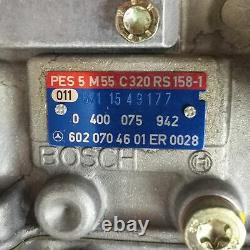 Pompe D'Injection Original Bosch 0400075942 6020704601ER Mercedes Benz 2,5 L